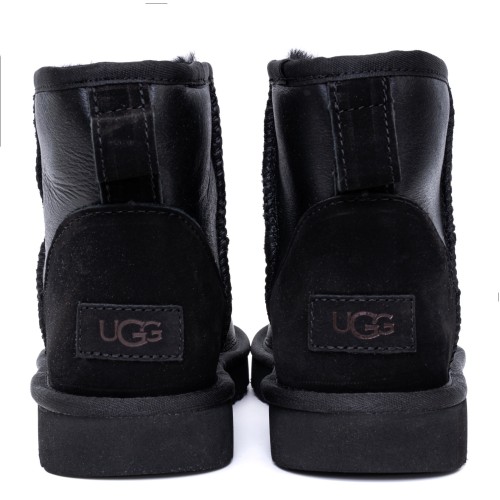 UGG Classic Mini II Metallic Black