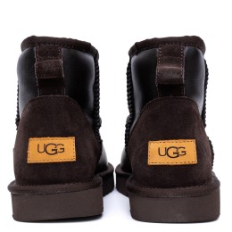 UGG Mens Classic Mini II Metallic Chocolate