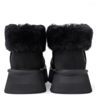 UGG Funkette Platform Boots Black