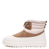 UGG Mens Classic Mini Lace-Up Weather Chestnut Whitecap