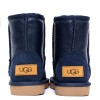 UGG Kids Classic Short Metallic Navy