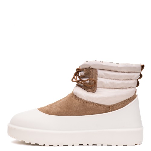 UGG Classic Mini Lace-Up Weather Chestnut Whitecap