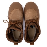 UGG Classic Mini Lace-Up Weather Chestnut