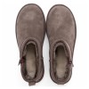 UGG Mens Classic Ultra Mini Zip Boot Smoke