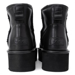 UGG Classic Mini Platform Leather Black