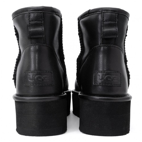 UGG Classic Mini Platform Leather Black