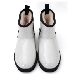 UGG Classic Clear Mini White Black