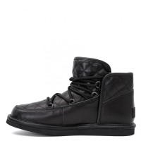 UGG Lodge Mini Leather Black