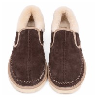 UGG Mens Stitch Slip On Chocolate