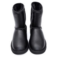 UGG Mens Classic Short Metallic Black