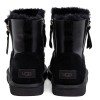 UGG Mens Classic Mini Double Zip Metallic Black