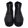 UGG Neumel Platform Zip Ultra Matte Black