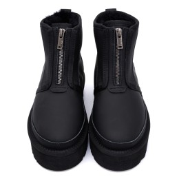 UGG Neumel Platform Zip Ultra Matte Black