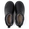 UGG Classic Ultra Mini Platform Leather Black