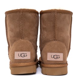 UGG Kids Classic Short Chestnut