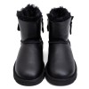 UGG Mens Classic Mini Double Zip Metallic Black