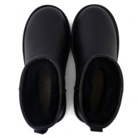 UGG Mens Classic Mini II Leather Black