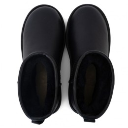UGG Mens Classic Mini II Leather Black