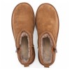 UGG Mens Classic Ultra Mini Zip Boot Chestnut