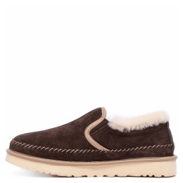 UGG Mens Stitch Slip On Chocolate