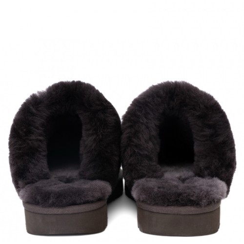 UGG Mens Slippers Scufette Chocolate
