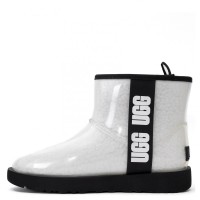 UGG Classic Clear Mini White Black