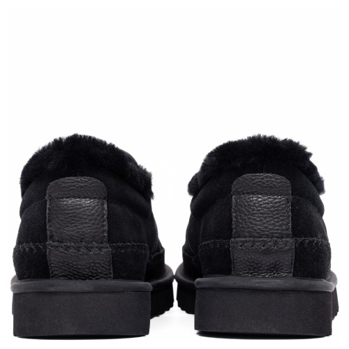 UGG Mens Stitch Slip On Black