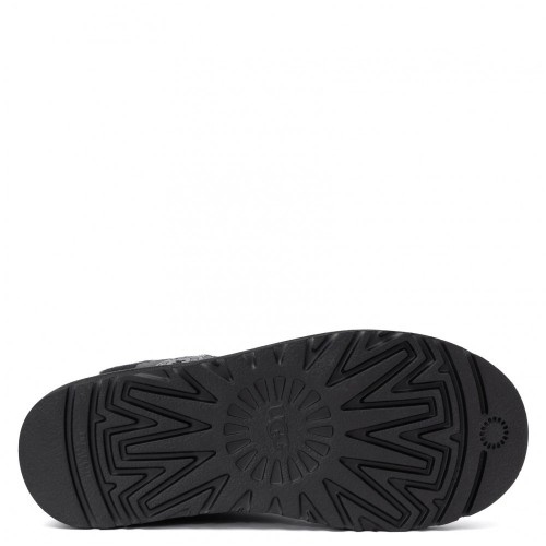 UGG Mini Bailey Button II Metallic Black
