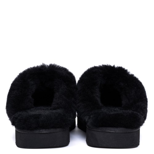 UGG Mens Slippers Scufette Black