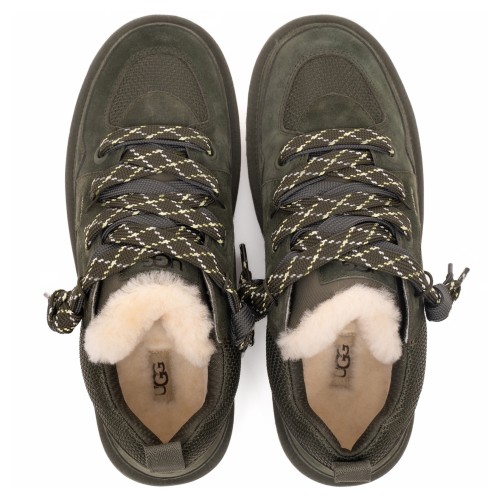 UGG Mens Lowmel Lo Sneaker Dark Green