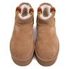 UGG Classic Ultra Mini Braid Platform Chestnut