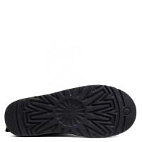 UGG Mens Classic Mini Zip Metallic Black
