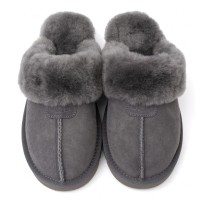UGG Mens Slippers Scufette Grey