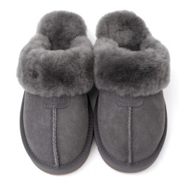 UGG Mens Slippers Scufette Grey