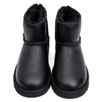 UGG Mens Classic Mini Zip Metallic Black