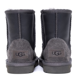UGG Kids Classic Short Metallic Grey