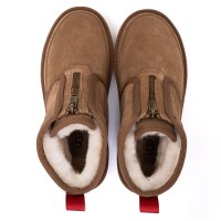 UGG Neumel Platform Zip Chestnut
