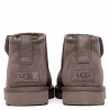 UGG Mens Classic Ultra Mini Zip Boot Smoke