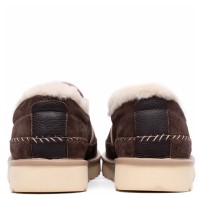 UGG Mens Stitch Slip On Chocolate