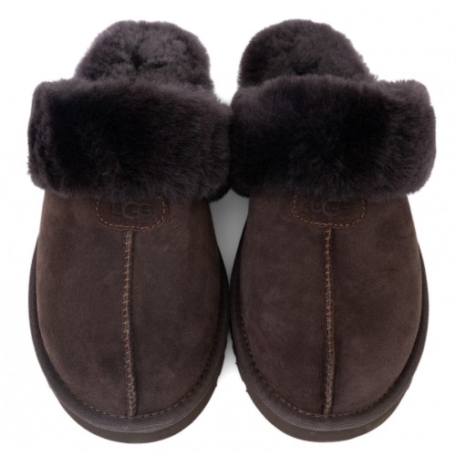 UGG Mens Slippers Scufette Chocolate