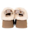 UGG Funkette Suede Platform Chestnut