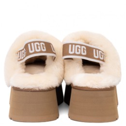 UGG Funkette Suede Platform Chestnut