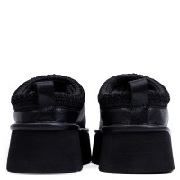 UGG Tazz Platform Leather Black