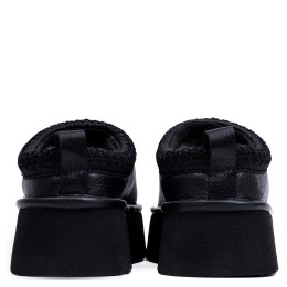 UGG Tazz Platform Leather Black