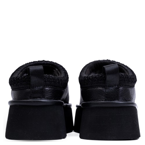 UGG Tazz Platform Leather Black