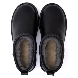 UGG Classic Ultra Mini Leather Black