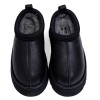UGG Tazz Platform Leather Black