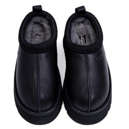 UGG Tazz Platform Leather Black
