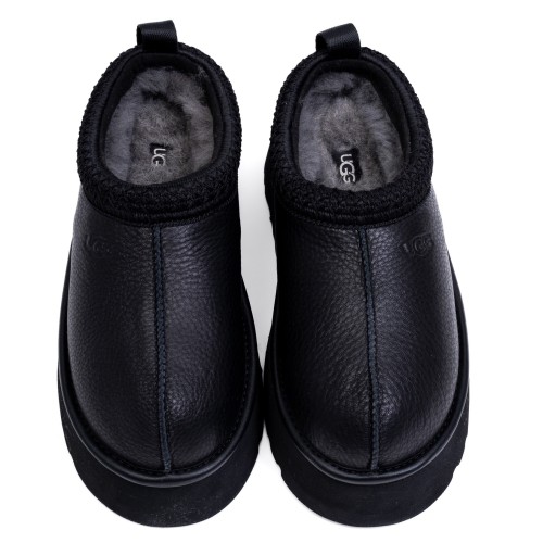 UGG Tazz Platform Leather Black