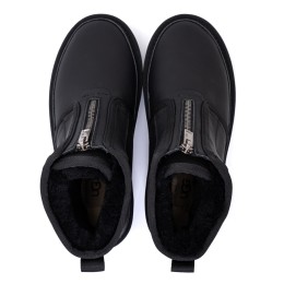 UGG Neumel Platform Zip Ultra Matte Black